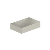 Vado Safari Cashmere Mineral Square Countertop Basin